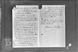Reprodução de carta  enviada à Vital Brazil por Maurice Arthus, do Instituto de fisiologia de Lau...
