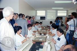 Solenidade de inauguração de novas Instalações do Instituto Butantan.  Visita aos laboratórios de...