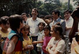 Solenidade de inauguração de novas Instalações do Instituto Butantan. Saída do Museu Biológico, p...