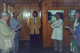 Exposição “História Natural da Sexualidade”, realizada no Museu Biológico. Da esquerda para direi...