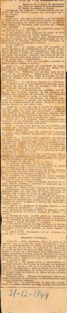 Decreto nº19.056 de 30/12/1949