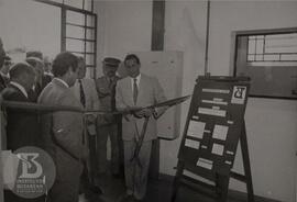 Solenidade de Inauguração de novas Instalações do Instituto Butantan. Abertura da faixa inaugural...