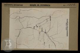 Reprodução de gráfico em forma de mapa sobre poços artesianos. Ficha da Seção de fotografia nº 12...