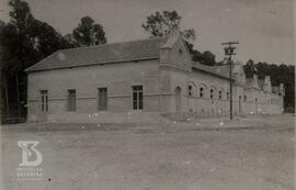 Fachada do edifício  Cocheira-enfermaria.