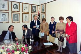 Instituição da Fundação Butantan. Lavramento de escritura realizado na sala de reuniões da Casa A...