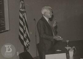 Palestra “Boas práticas de fabricação”. Dr. Ney Galvão da Silva, membro do conselho diretor, real...