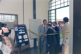 Solenidade de Inauguração de novas Instalações do Instituto Butantan. Abertura da faixa inaugural...