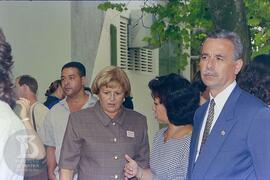 Inauguração da Unidade de Produção de vacina recombinante contra hepatite B.  Área externa da Uni...