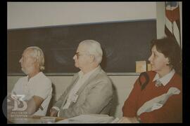 3º Encontro Brasileiro de Herpetólogos. Mesa principal da esquerda para direita, Paulo Burhein, P...