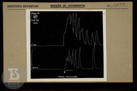Reprodução de gráfico. Ficha da Seção de fotografia nº 1170, solicitado pela Seção de Fisiopatolo...
