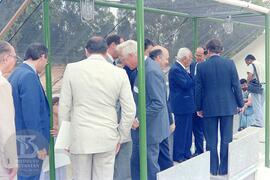 Cerimônia de inauguração dos três serpentários externos, patrocinados pelos Laboratórios Sandoz, ...