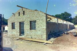 Obras de Construção do Museu Histórico. Início da reconstrução do antigo laboratório para abrigar...