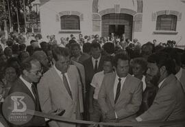 Solenidade de Inauguração de novas Instalações do Instituto Butantan. Momento anterior à abertura...