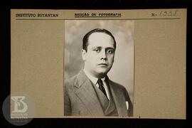 Reprodução de retrato de [Joaquim Travassos]. Ficha da Seção de fotografia nº 1338, solicitado pe...