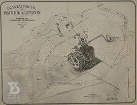 Planta parcial do Instituto Butantan, 1926, autoria de João P. Cândido. Cópia da Ficha da seção d...