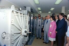 Solenidade de inauguração de novas Instalações do Instituto Butantan.  Visita aos laboratórios de...