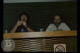 3º Encontro Brasileiro de Herpetólogos. Mesa principal da esquerda para direita, Aníbal Rafael Me...