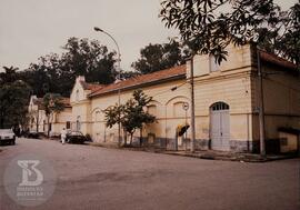 Fachada do conjunto de Cocheiras-enfermaria