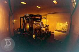 Interior de laboratório, sala técnica contígua à sala de liofilização de BCG