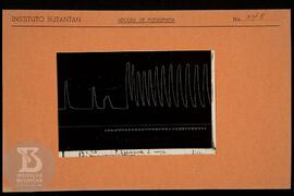 Reprodução de gráfico. Ficha da Seção de fotografia nº 348, solicitado pela Seção de Fisiologia (...