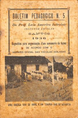 Boletim pedagógico nº5 - Prof. Luís Americo Introine