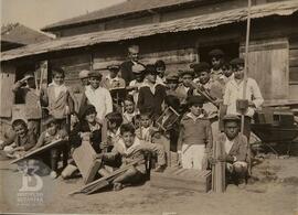 Alunos do Grupo Escolar Butantan.