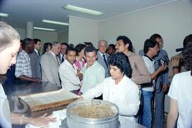 Solenidade de inauguração de novas Instalações do Instituto Butantan.  Visita aos laboratórios de...