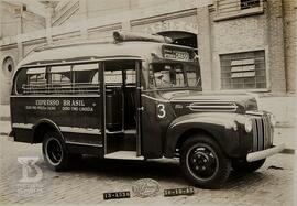 Ônibus intermunicipal com carrocerias Grassi (Indústria e Comércio Grassi S.A.).