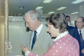 Solenidade de inauguração de novas Instalações do Instituto Butantan. Visita aos laboratórios, em...