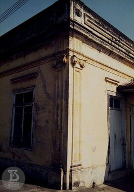 [Levantamento para projeto de restauração do edifício]. Detalhe da fachada do edifício da Distrib...