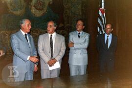 Cerimônia de entrega da “Medalha Instituto Butantan”, realizada no Palácio dos Bandeirantes. Da e...