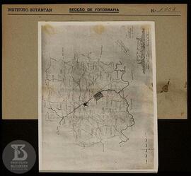 Mapa do município de Limeira,  de autoria do engenheiro Milton  Silveira, em 07/05/1939. Ficha da...