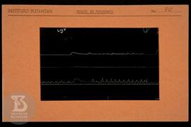 Reprodução de gráfico. Ficha da Seção de fotografia nº 82, solicitado pela Seção de Fisiologia (D...