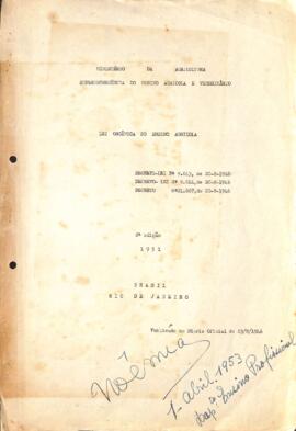 Lei Orgânica do Ensino Agrícola
