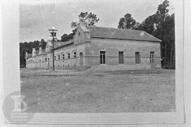 Fachada do edifício  Cocheira-enfermaria.