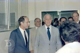 Solenidade de inauguração de novas Instalações do Instituto Butantan. Visita aos laboratórios, em...