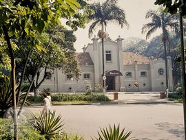 Fachada do Museu Biológico