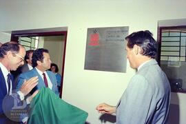 Solenidade de Inauguração de novas Instalações do Instituto Butantan. Descerramento de placa Inau...