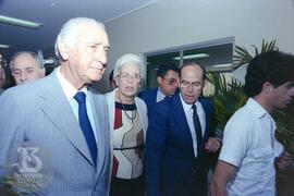 Solenidade de inauguração de novas Instalações do Instituto Butantan.  Visita aos laboratórios, c...