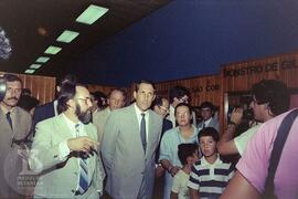 Solenidade de Inauguração de novas Instalações do Instituto Butantan. Cerimônia ocorrida no Museu...