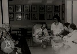 Posse da Dra. Olga Bohomoletz Henriques e Dr. Sebastião Baeta Henriques. Cerimônia realizada na s...