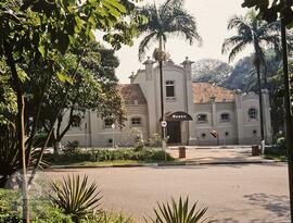 Fachada do Museu Biológico