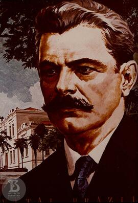 Pintura de retrato de Vital Brazil