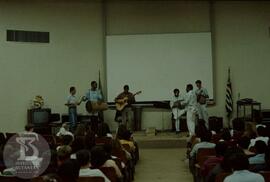 IV Semana de artes do Instituto Butantan. Apresentação musical realizada no auditório do Museu Bi...