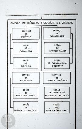 Organograma "Divisão de Ciências Fisiológicas e Químicas"