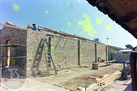 Obras de Construção do Museu Histórico. Início da reconstrução do antigo laboratório para abrigar...