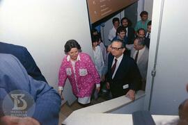 Solenidade de inauguração de novas Instalações do Instituto Butantan.  Visita aos laboratórios, c...