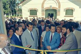 Solenidade de Inauguração de novas Instalações do Instituto Butantan. Momento anterior à abertura...