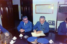 Reunião ocorrida em sala  da Casa Afrânio do Amaral.