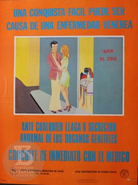 Uma conquista fácil puede ser causa de uma enfermedad venerea